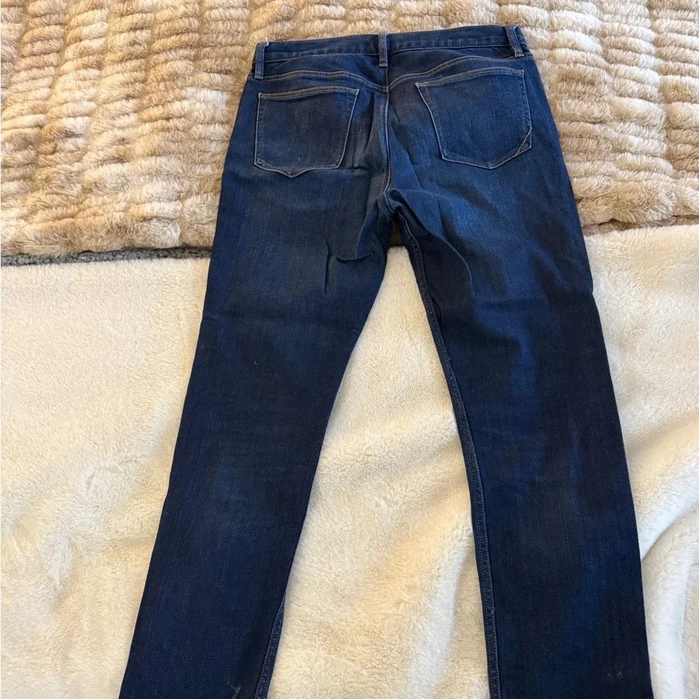 Banana Republic Dark Blue Straight Jeans - Picture 2 of 3